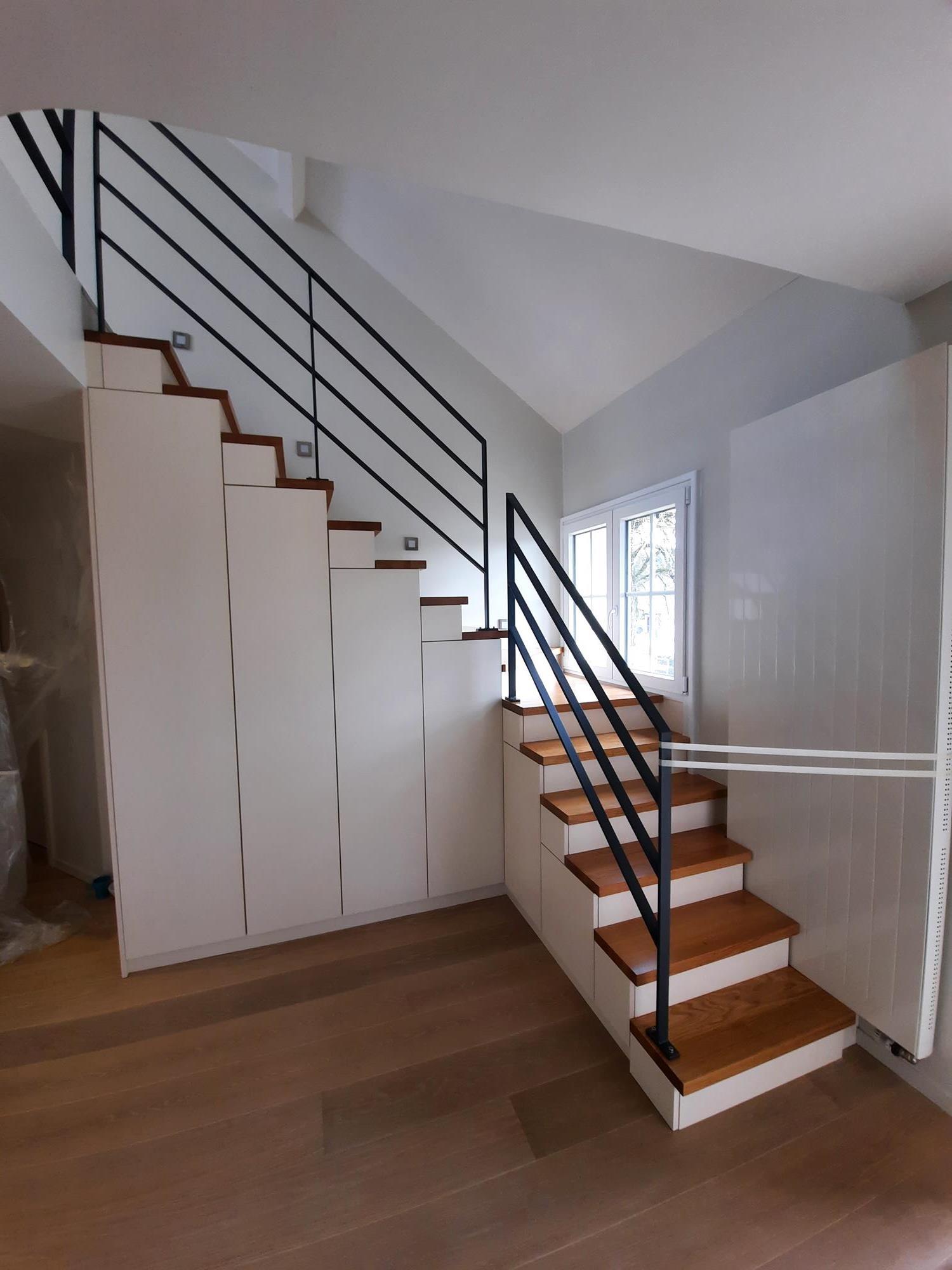 Un meuble-escalier sur mesure