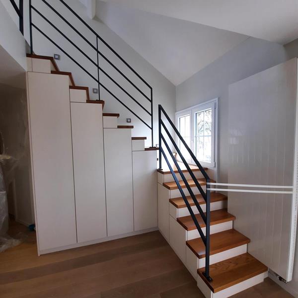 Un meuble-escalier sur mesure